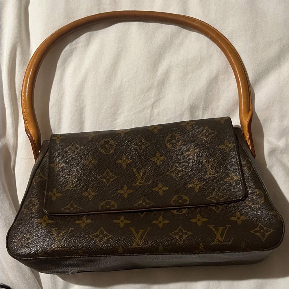 Louis Vuitton Dark Brown Monogram Shoulder Bag